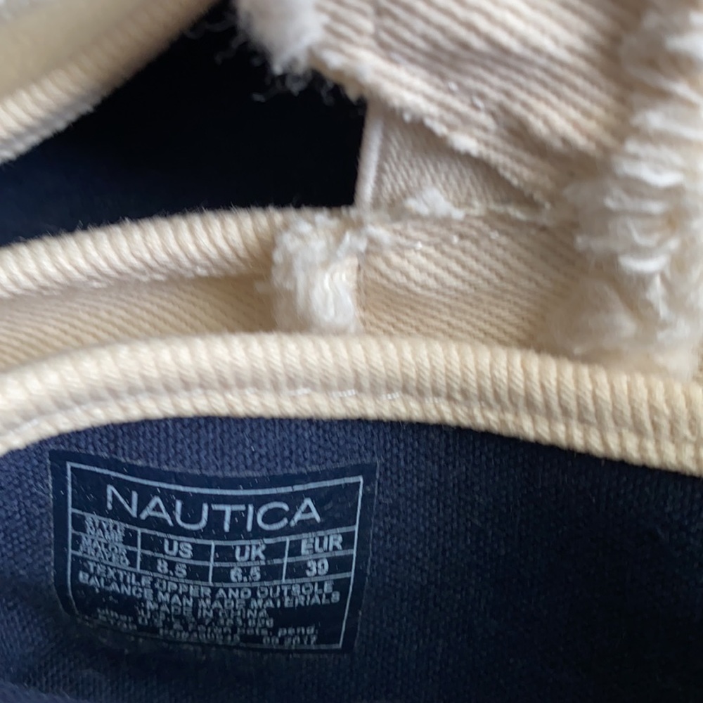 NWOT NAUTICA SUMMER SHOES SZ 8.5 - Picture 5 of 5